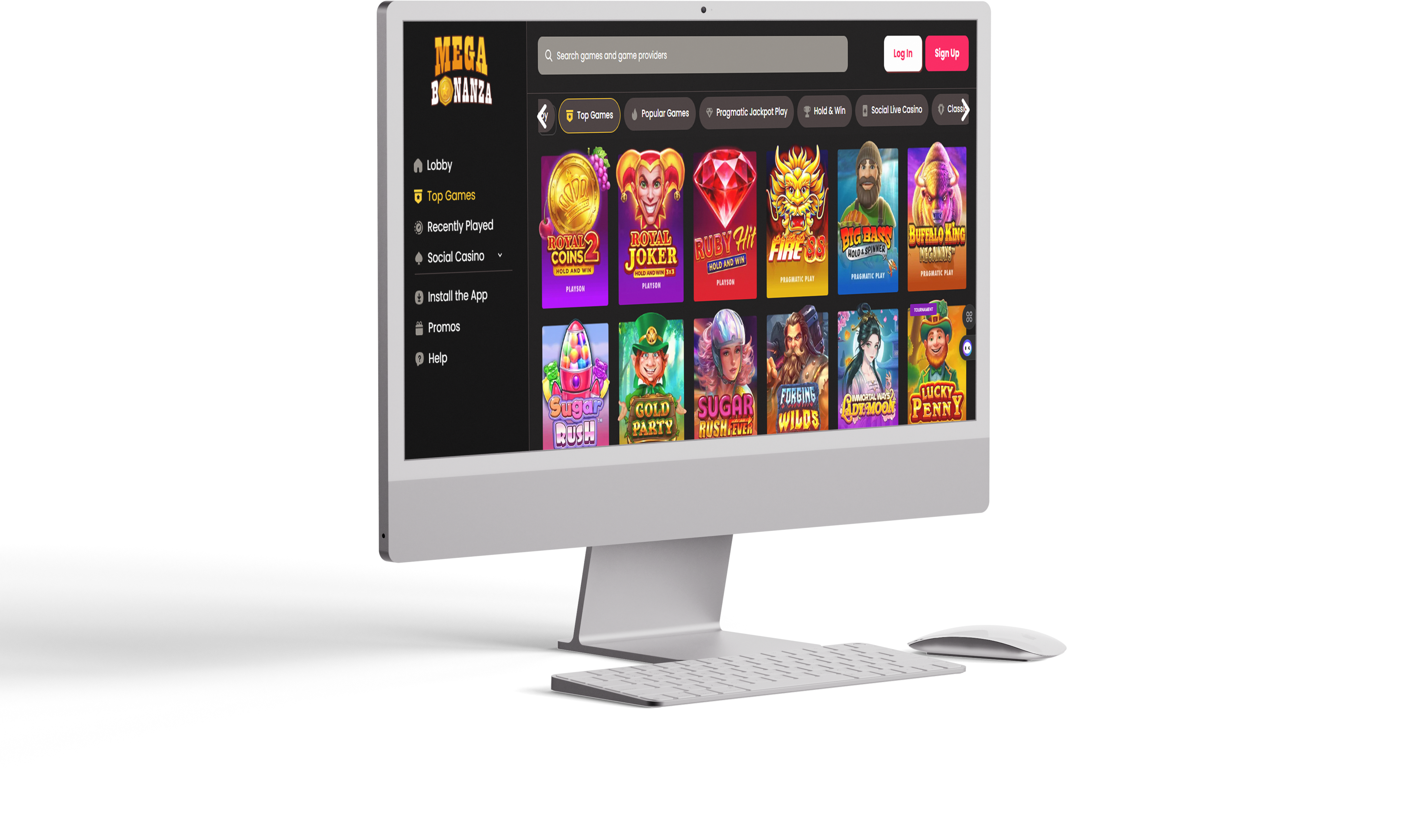 Desktop Online best Casino MegaBonanza